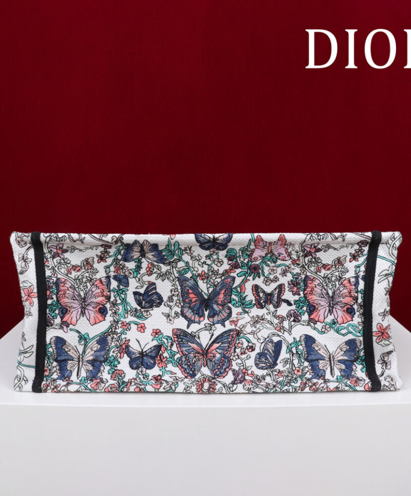 Christian Dior Medium Dior Book Tote M1286 White